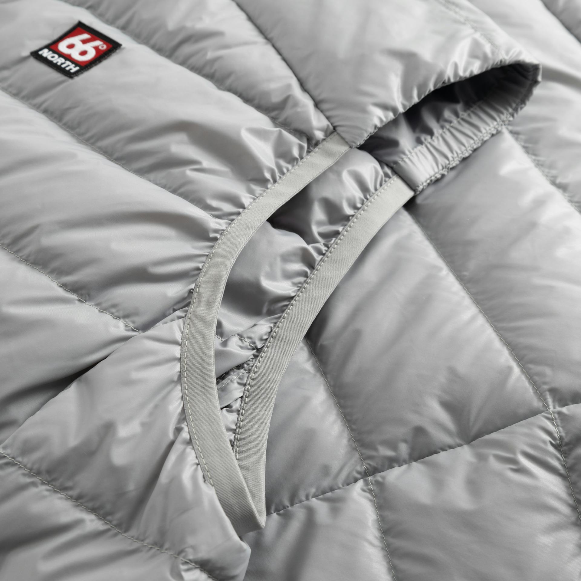 Women's Keilir Down Vest Grey Sky