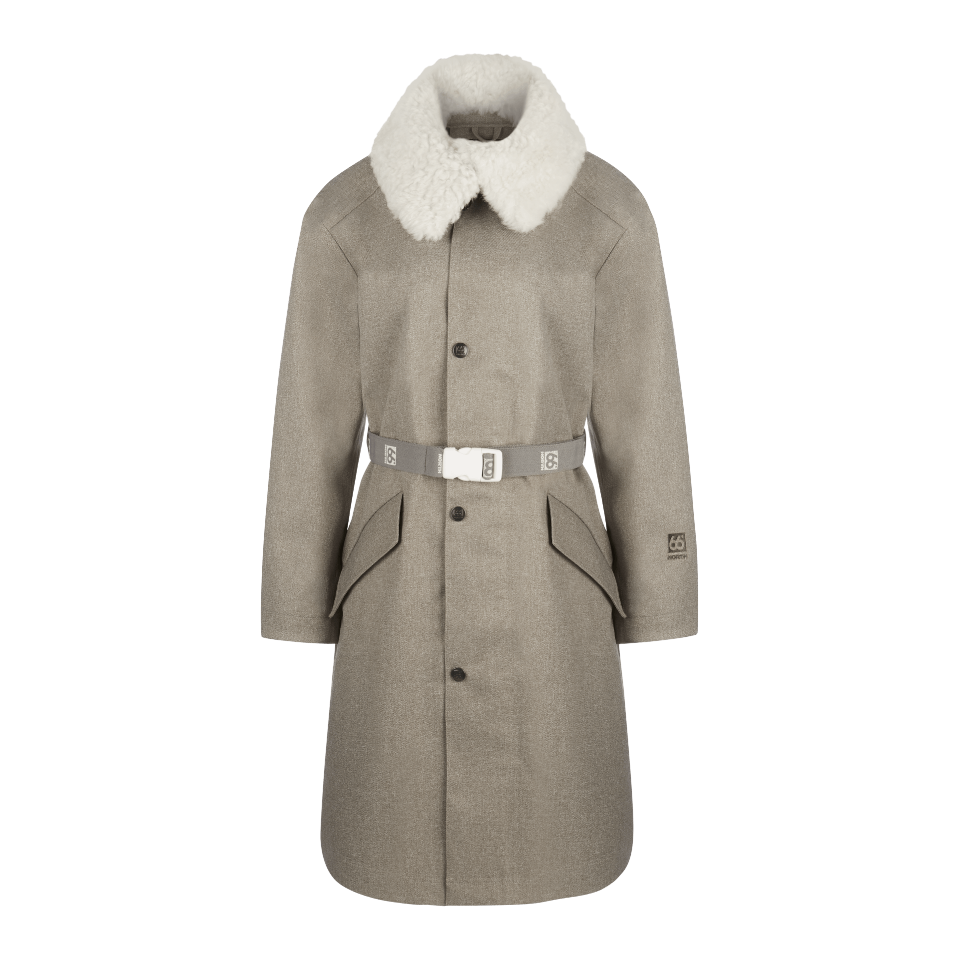 Sölvhóll trench coat Gravel