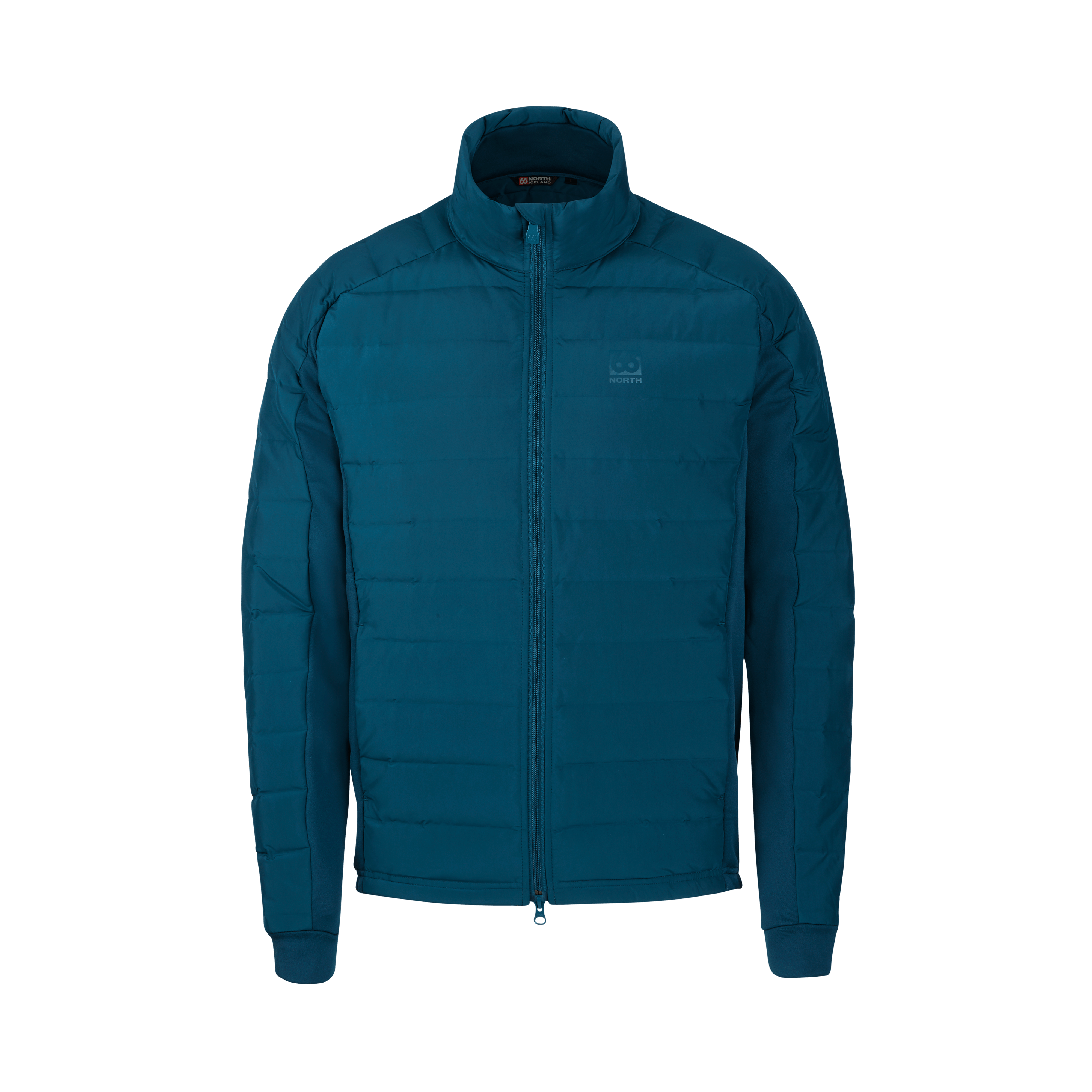 Professional down and fleece collared jacket