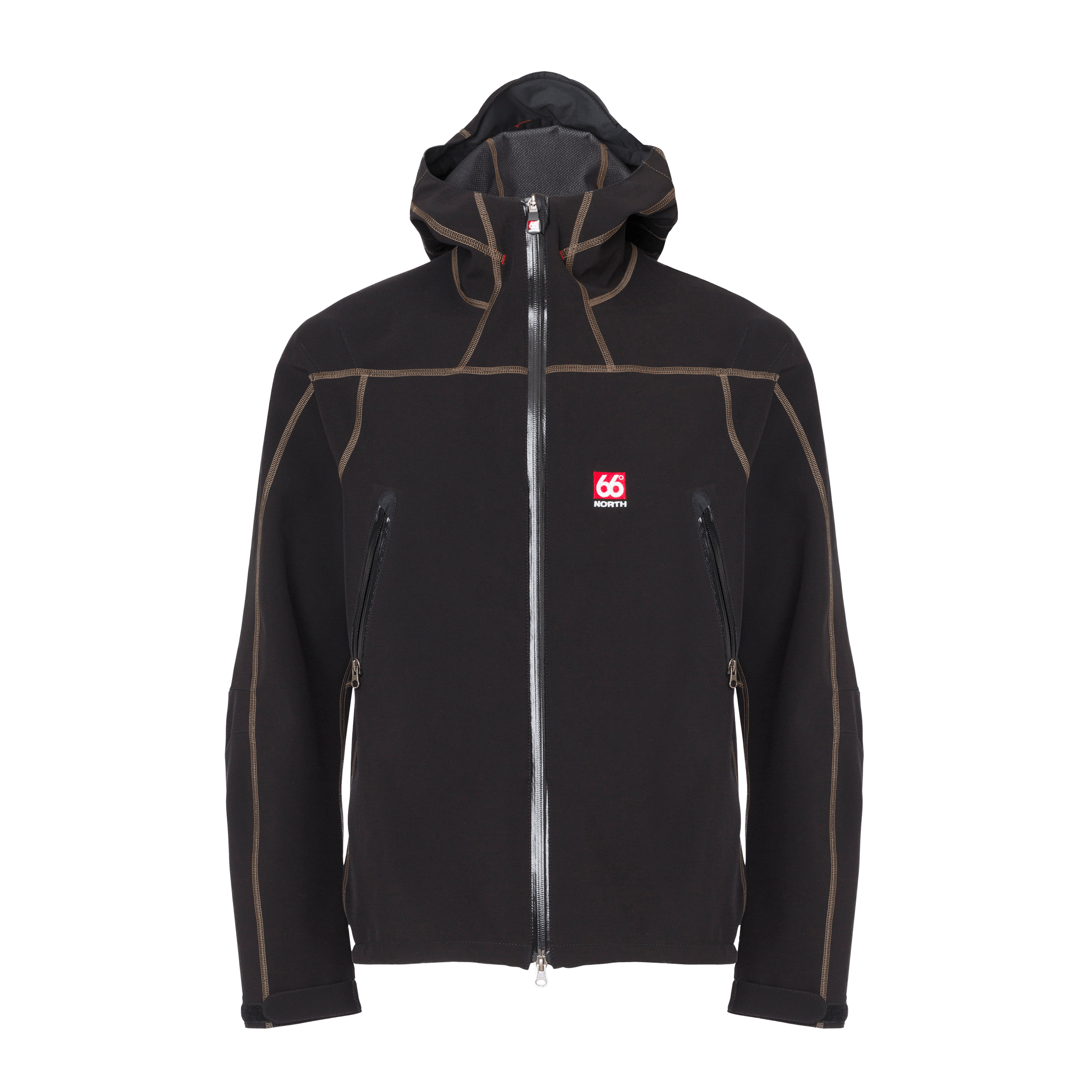 Shop 66 North Men's Vatnajökull Jackets & Coats In Black