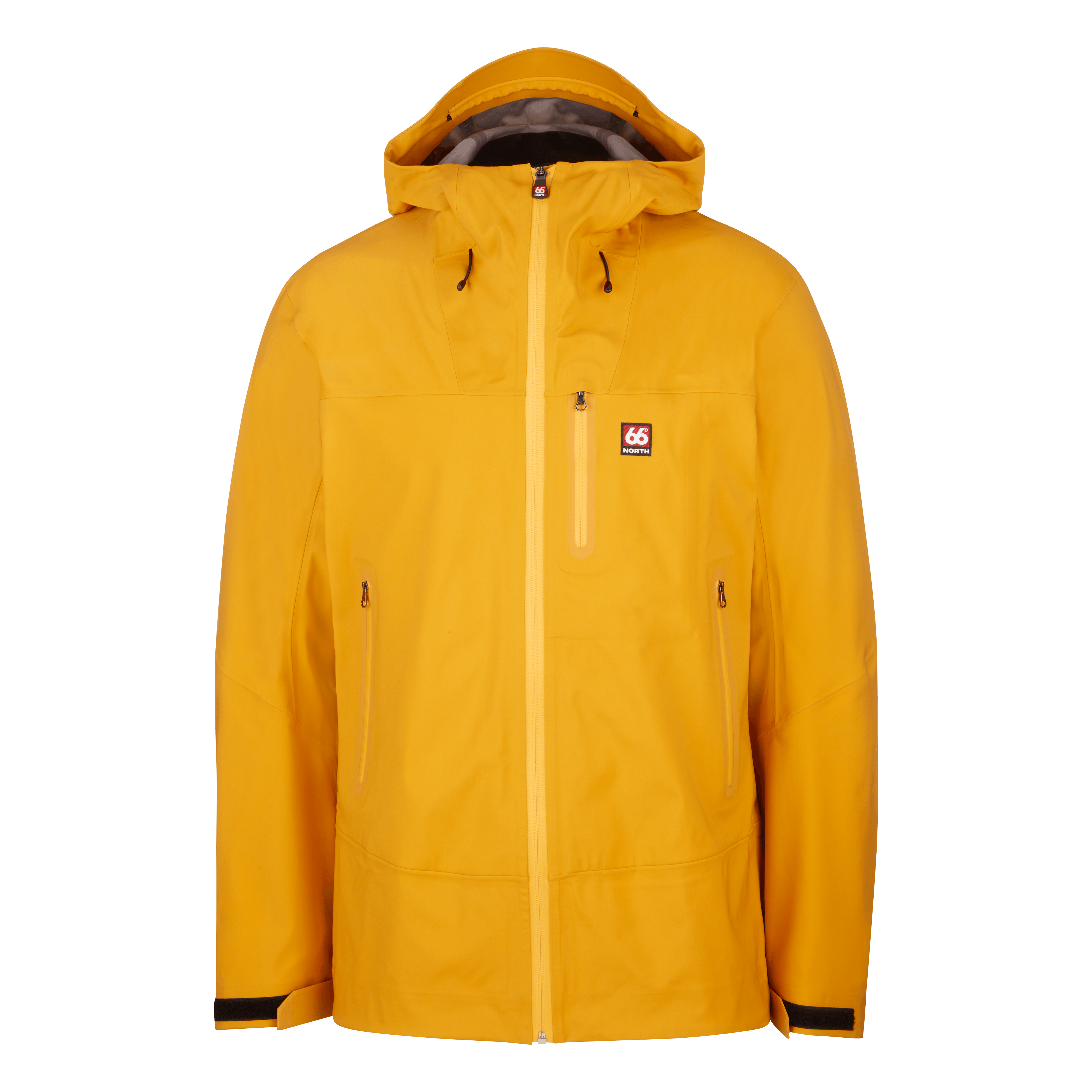 66 North Men's Skaftafell Jackets & Coats In Retro Yellow