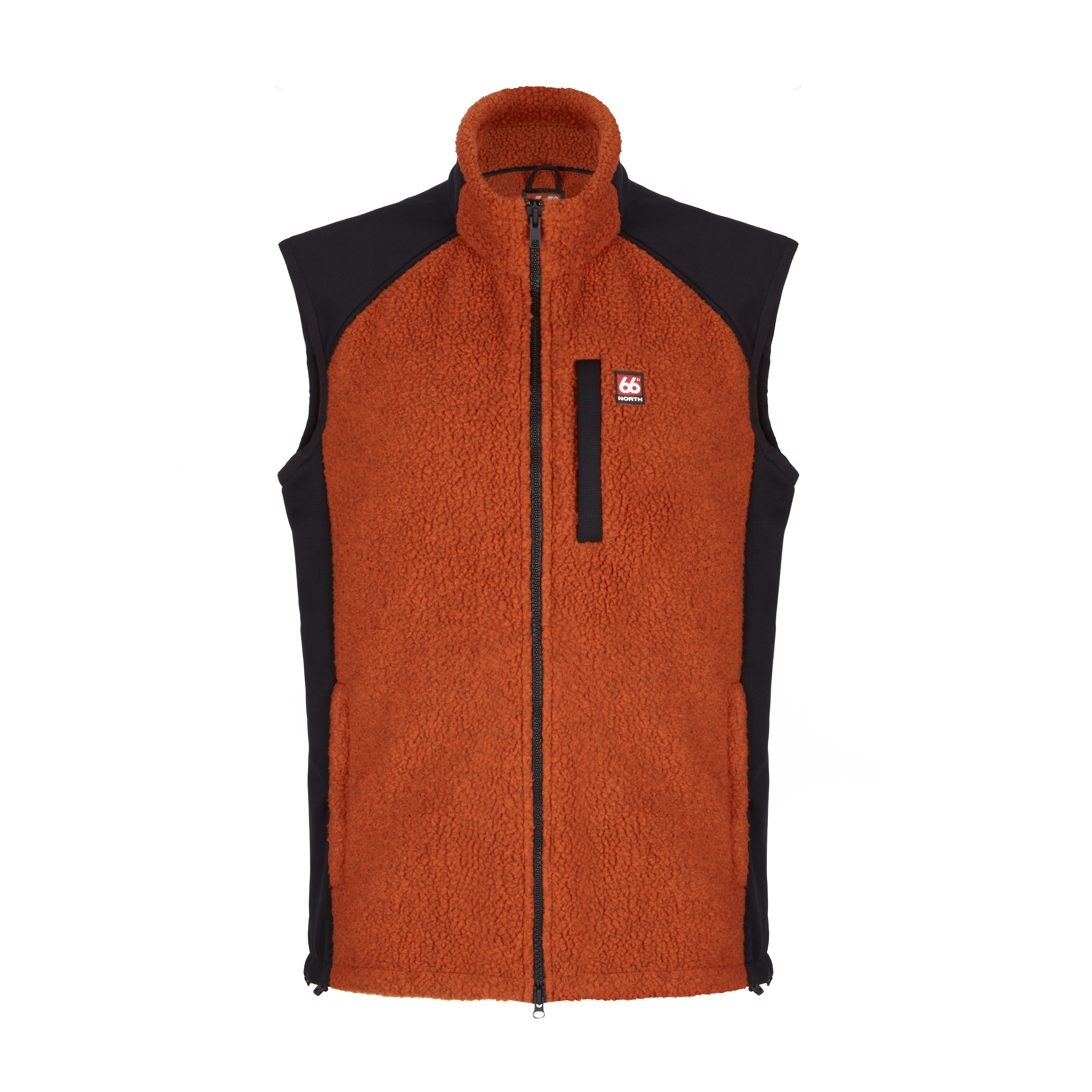66 North Men's Tindur Tops & Vests - Orange Rust - M