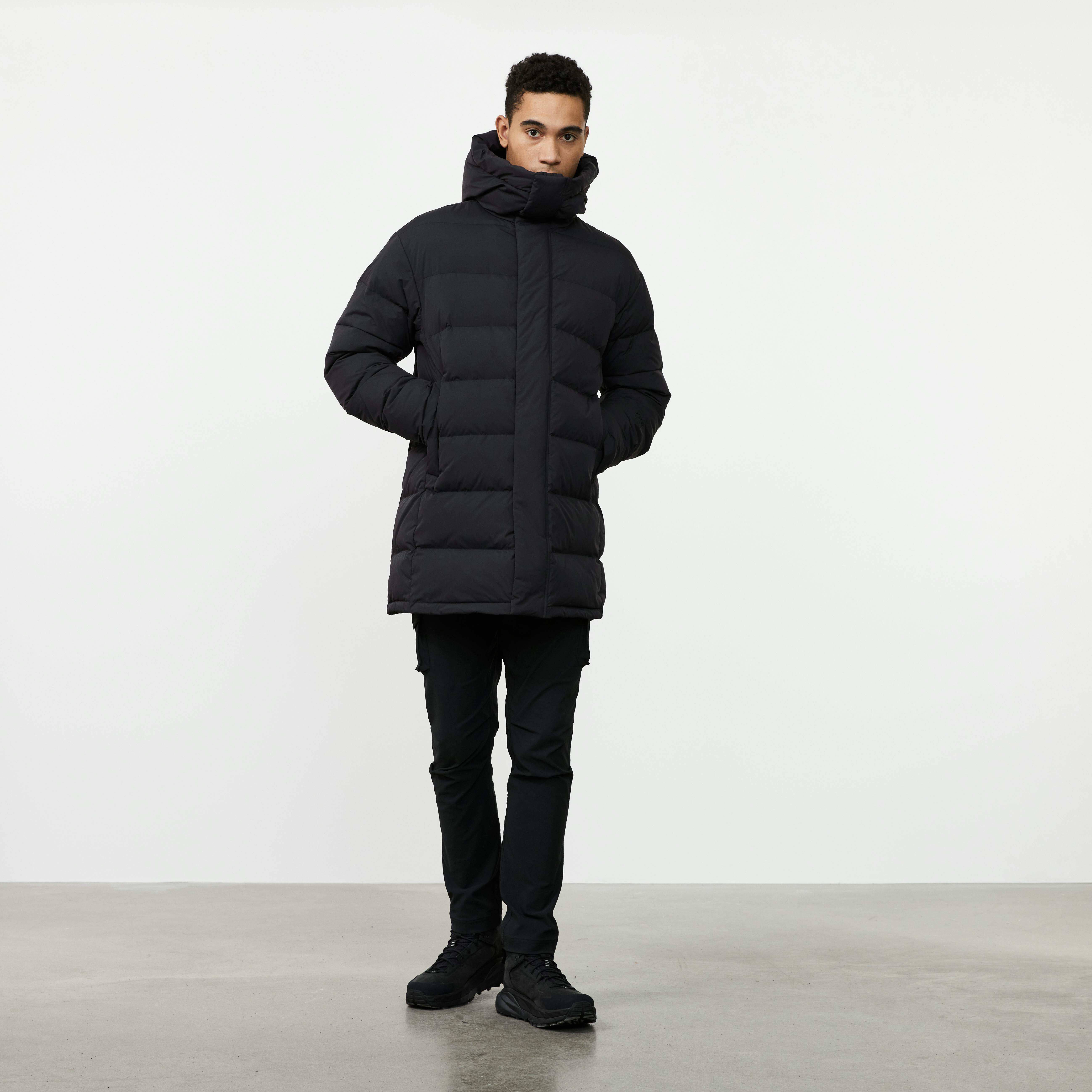 polo long puffer coat