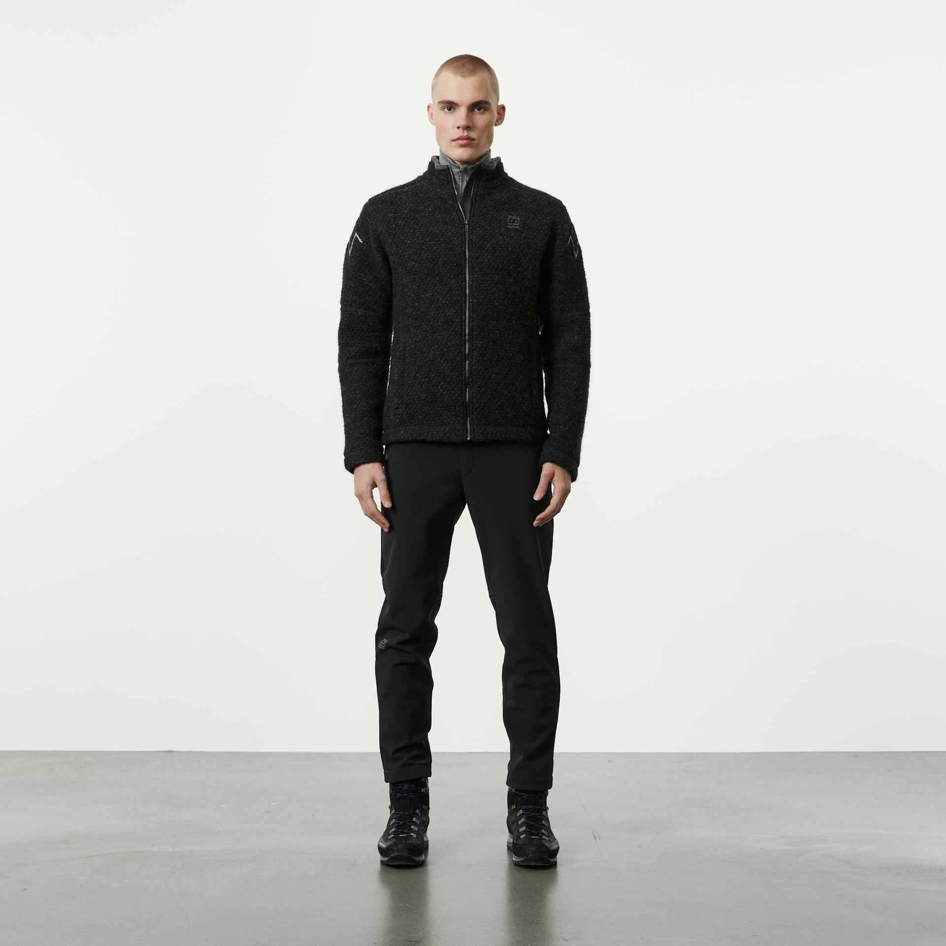 Men Kaldi GORE TEX INFINIUM Icelandic Wool Sweater 66 North K11695 66 North US