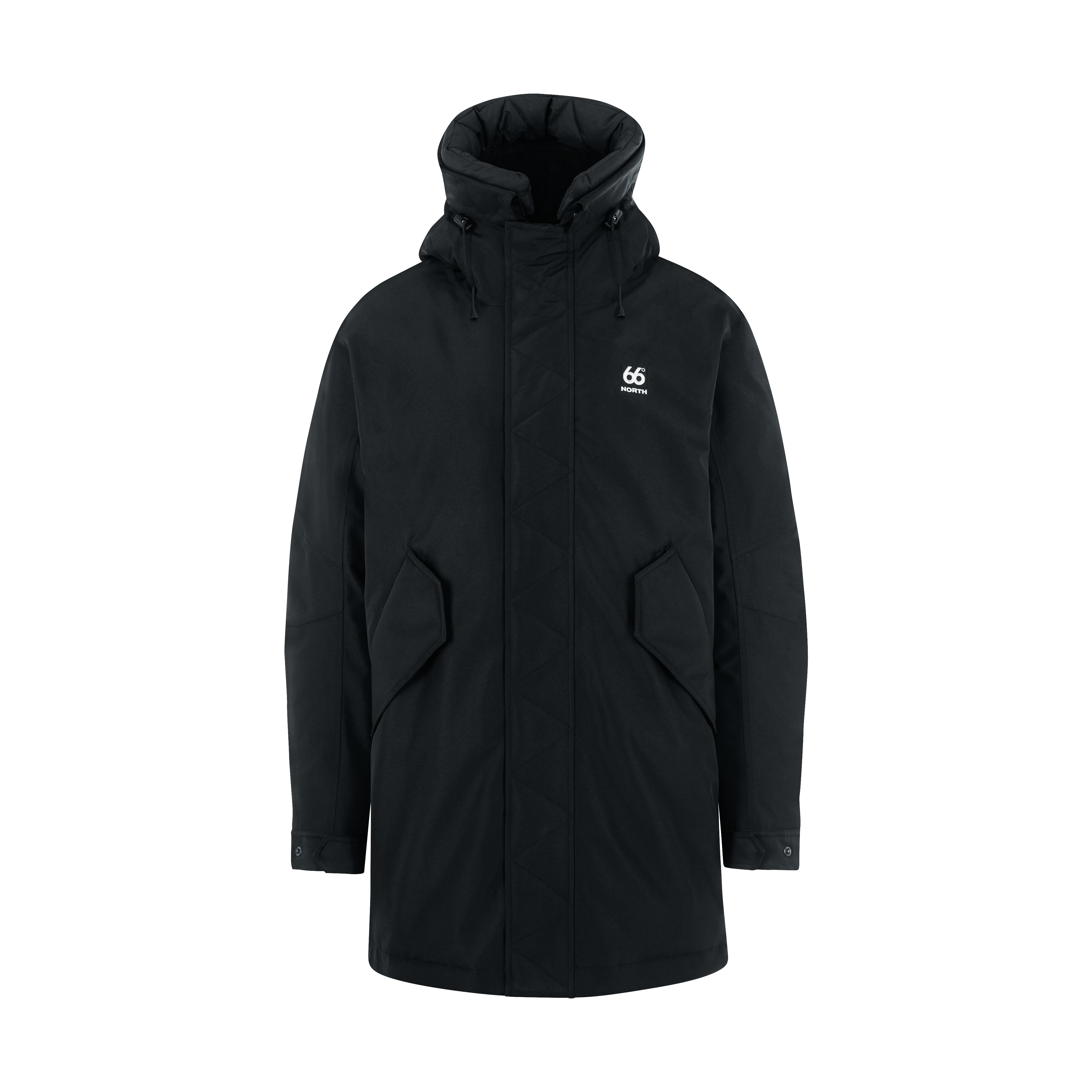 66 North Men's Hofsjökull Jackets & Coats In Black