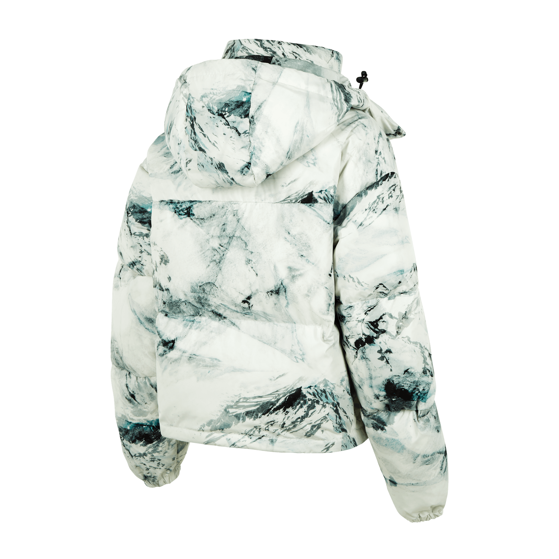 Dyngja AOP Down W Cropped Jacket