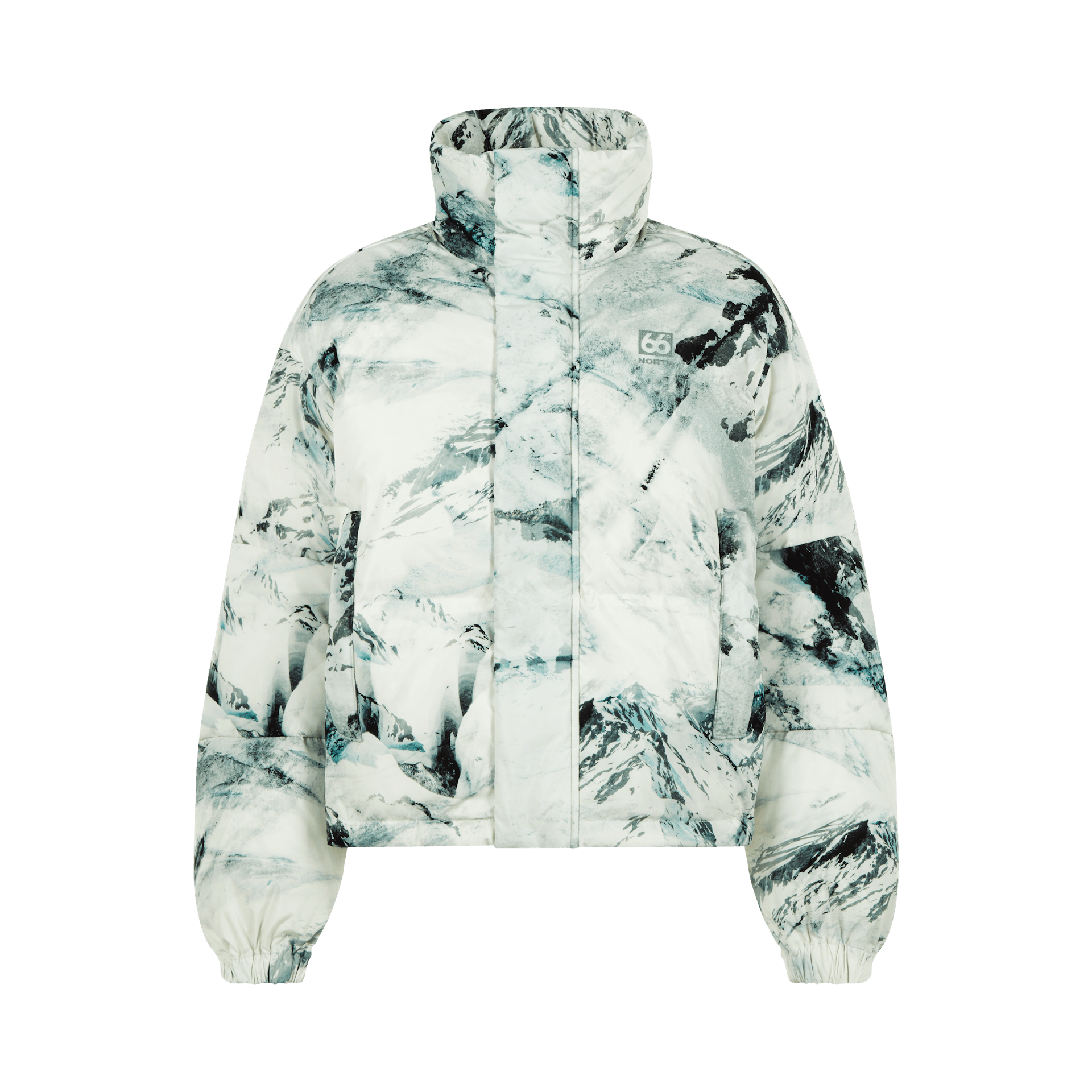 Dyngja AOP Down W Cropped Jacket