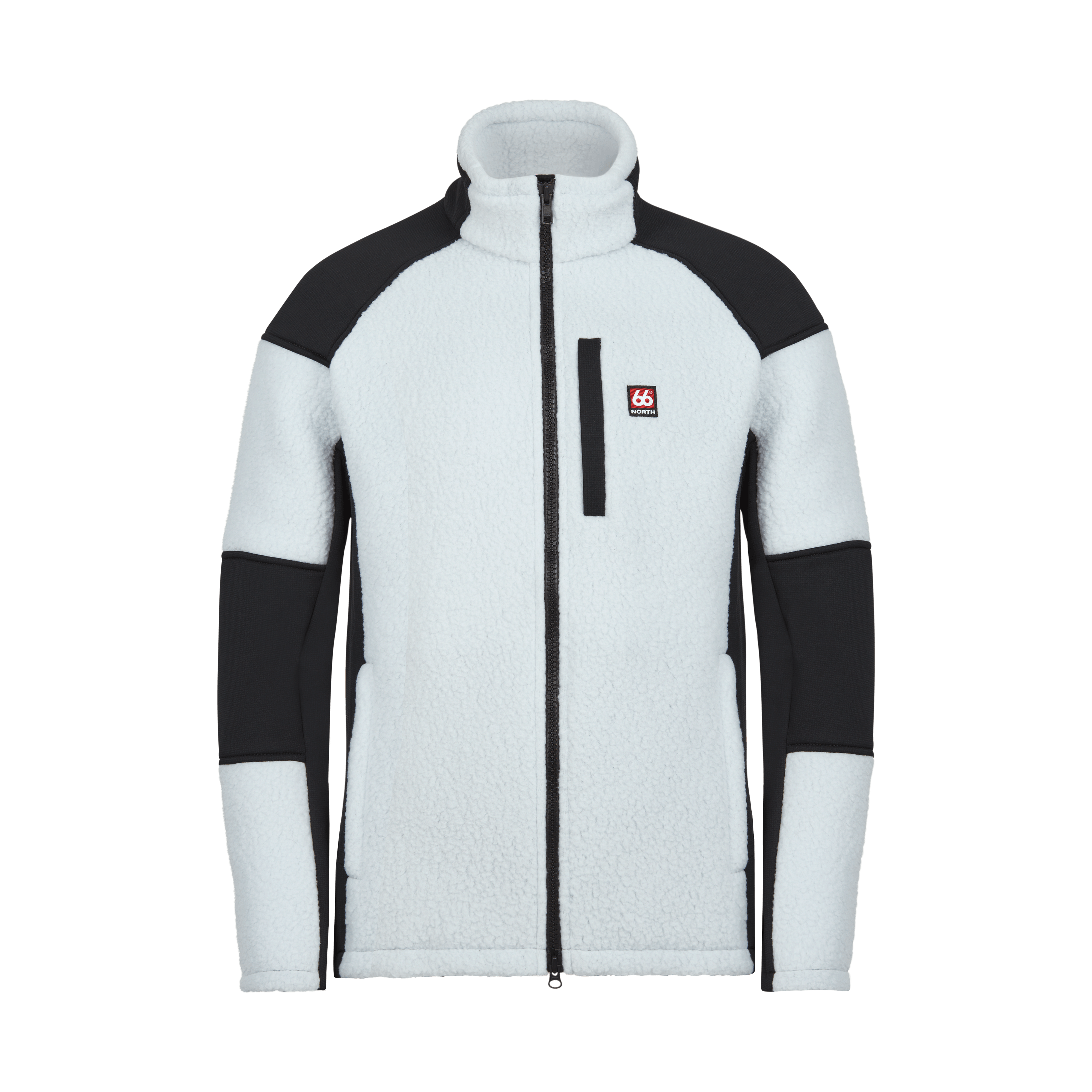 66 North Technical Shearling Tindur Fleece Jacket - Black - L