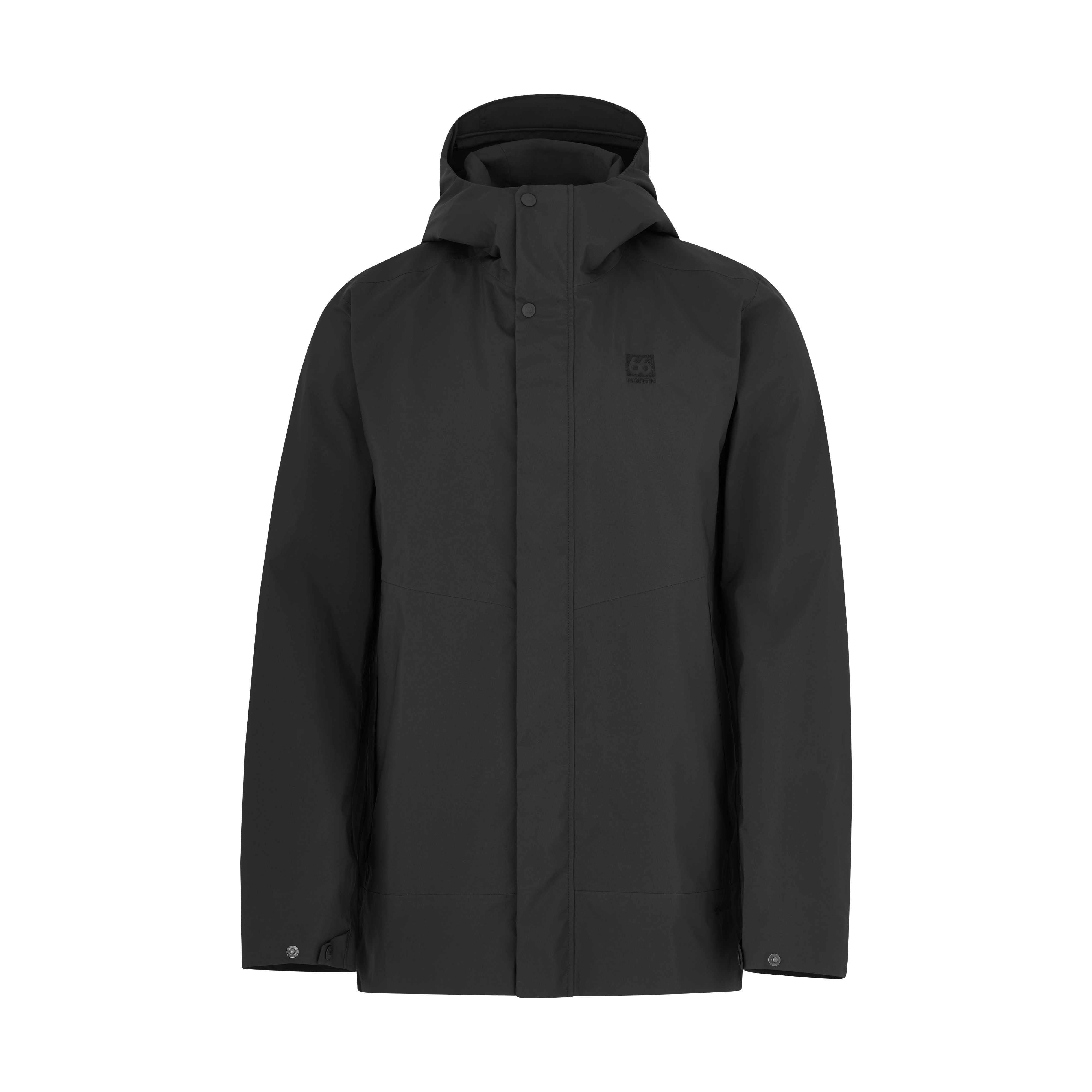 66 North Men's Viðey Jackets & Coats In Black 