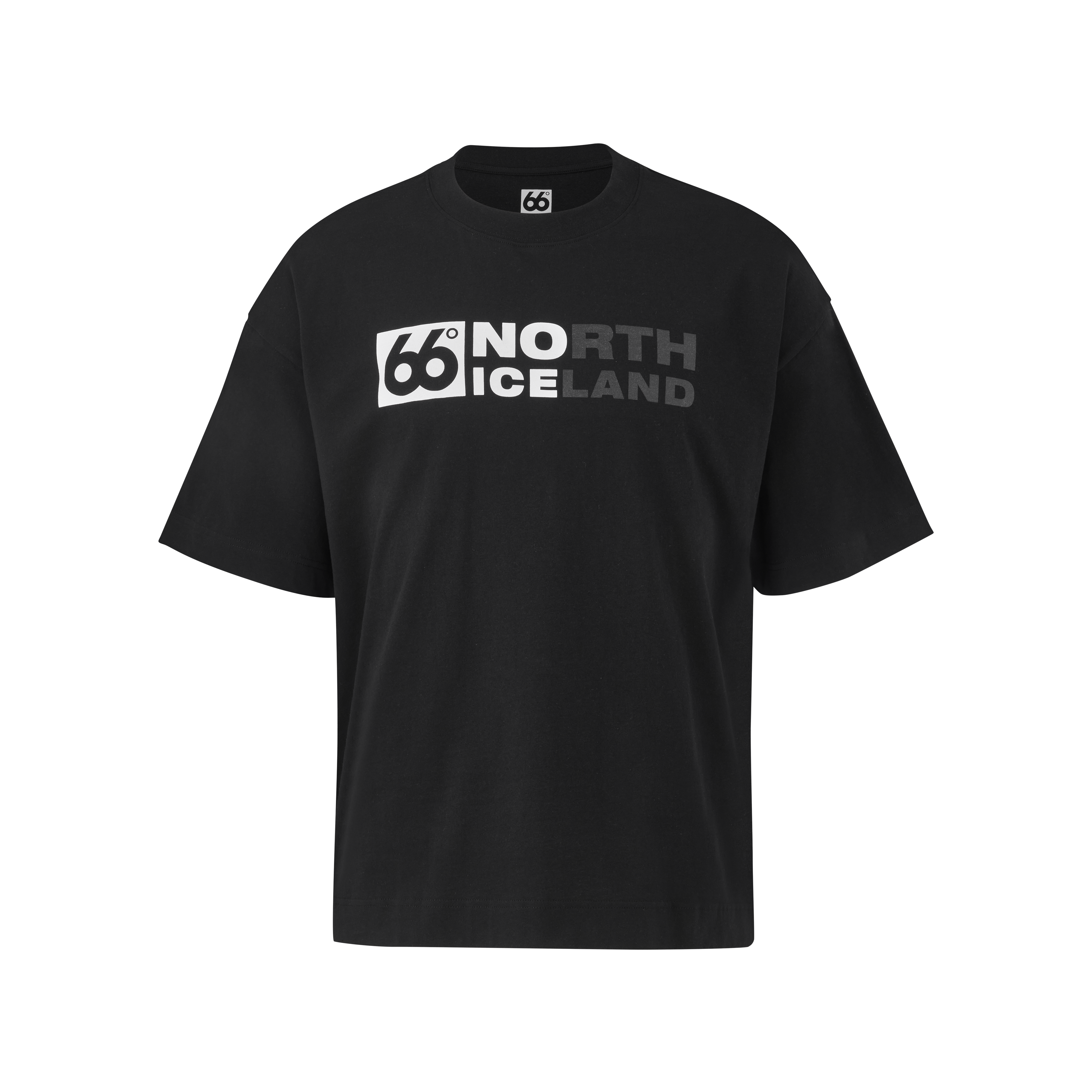 66 North Men's No Ice T-shirt Tops & Waistcoats In Black 