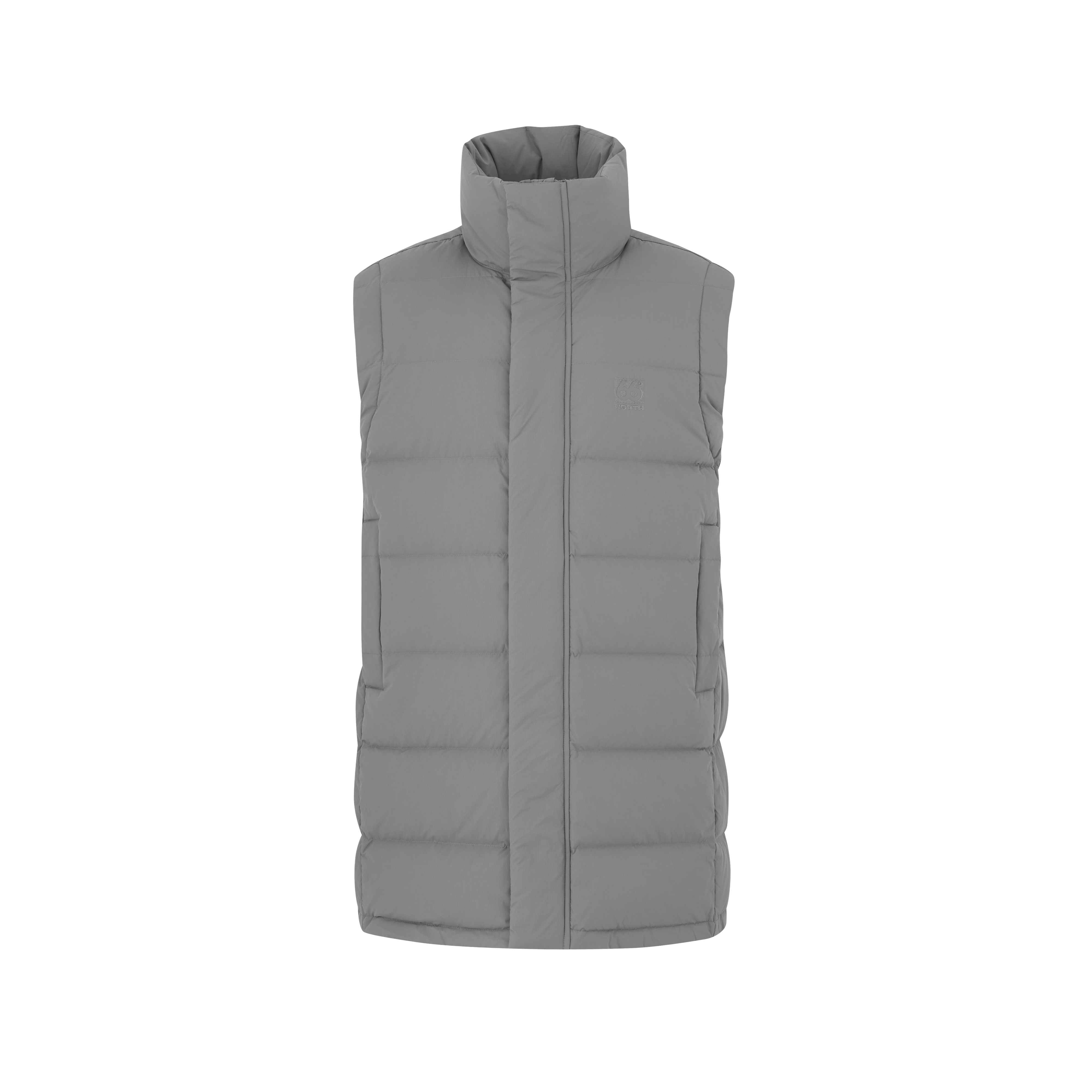 66 North Men's Krafla Tops & Vests In Gray