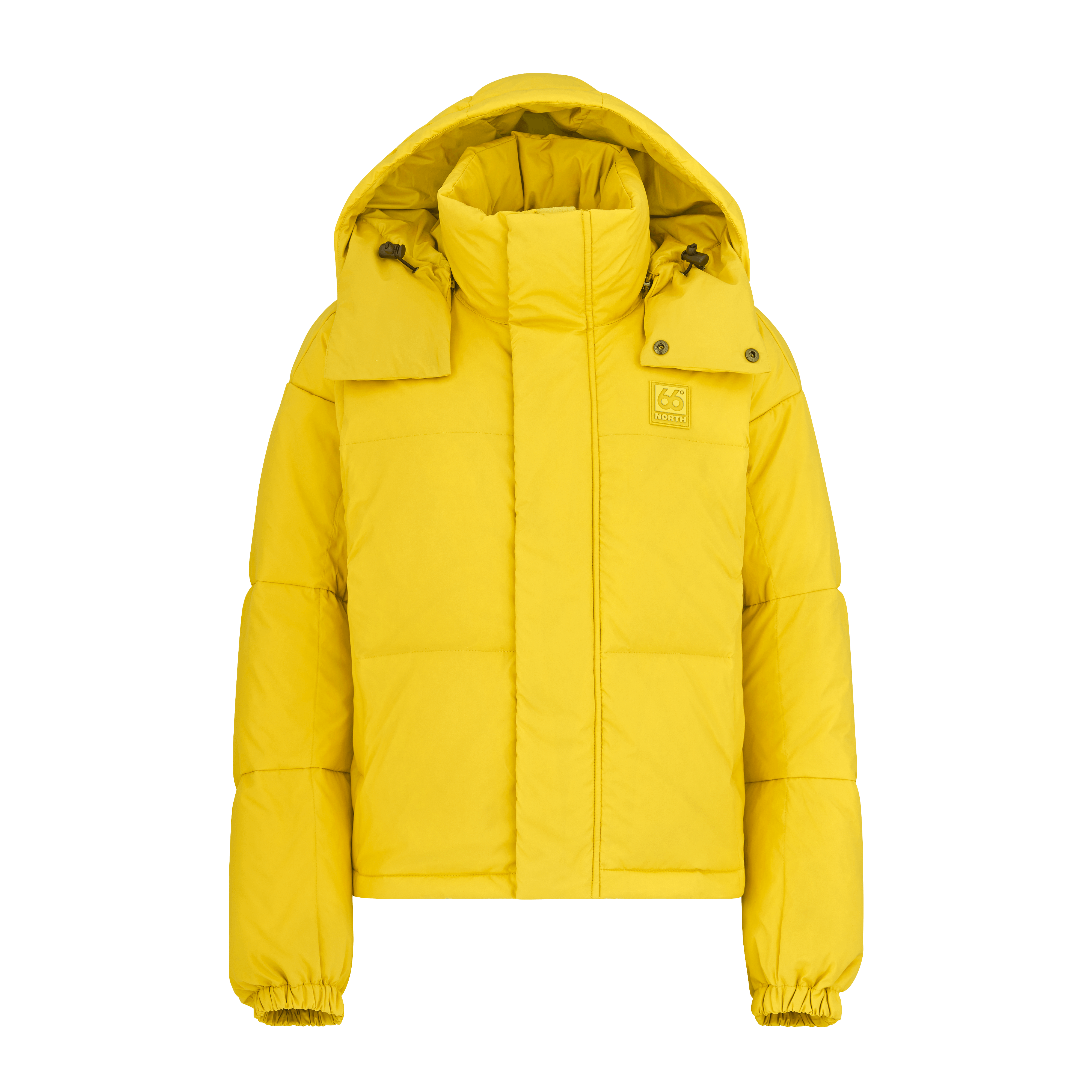 Topshop yellow hot sale puffer jacket