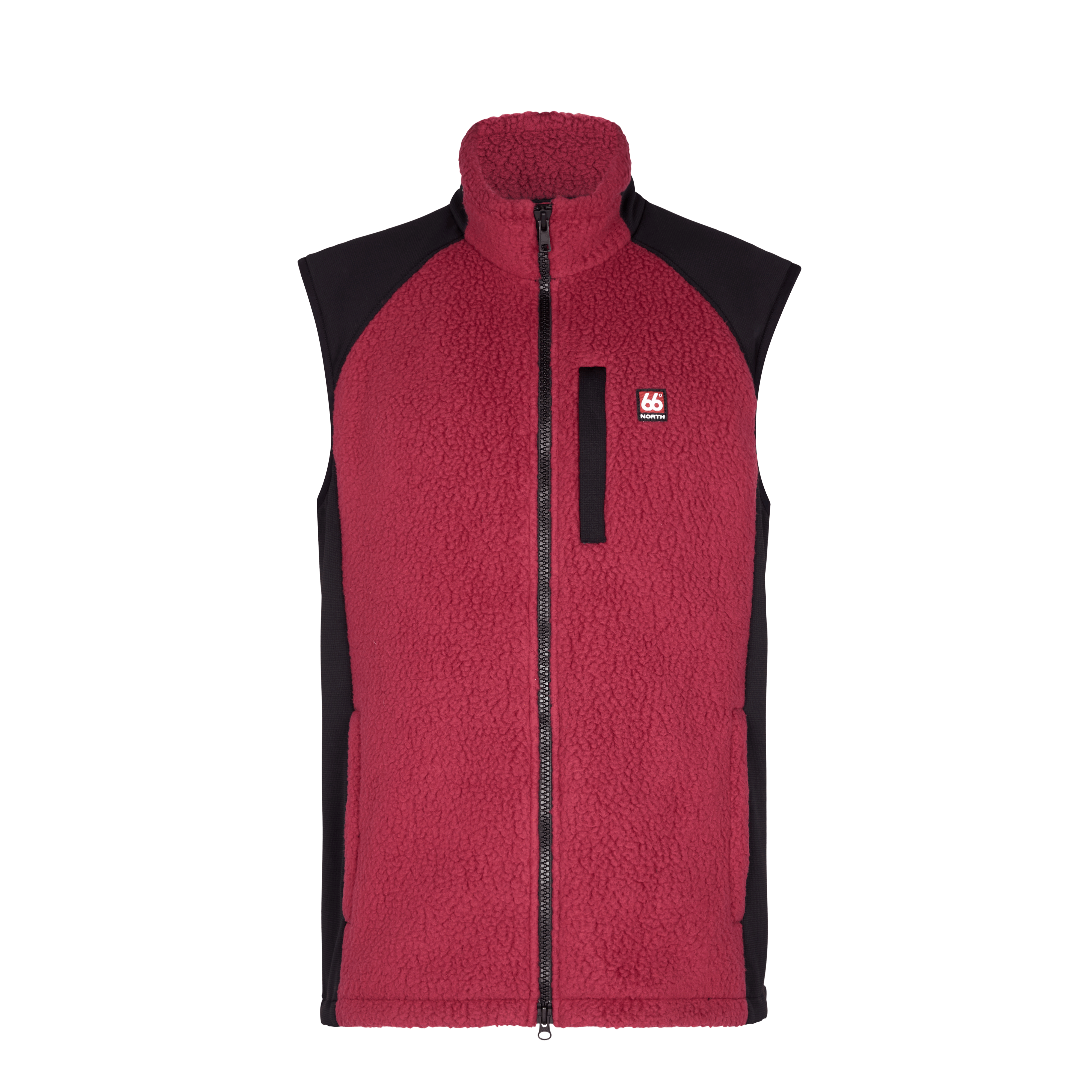 66 North Men's Tindur Tops & Waistcoats In Red