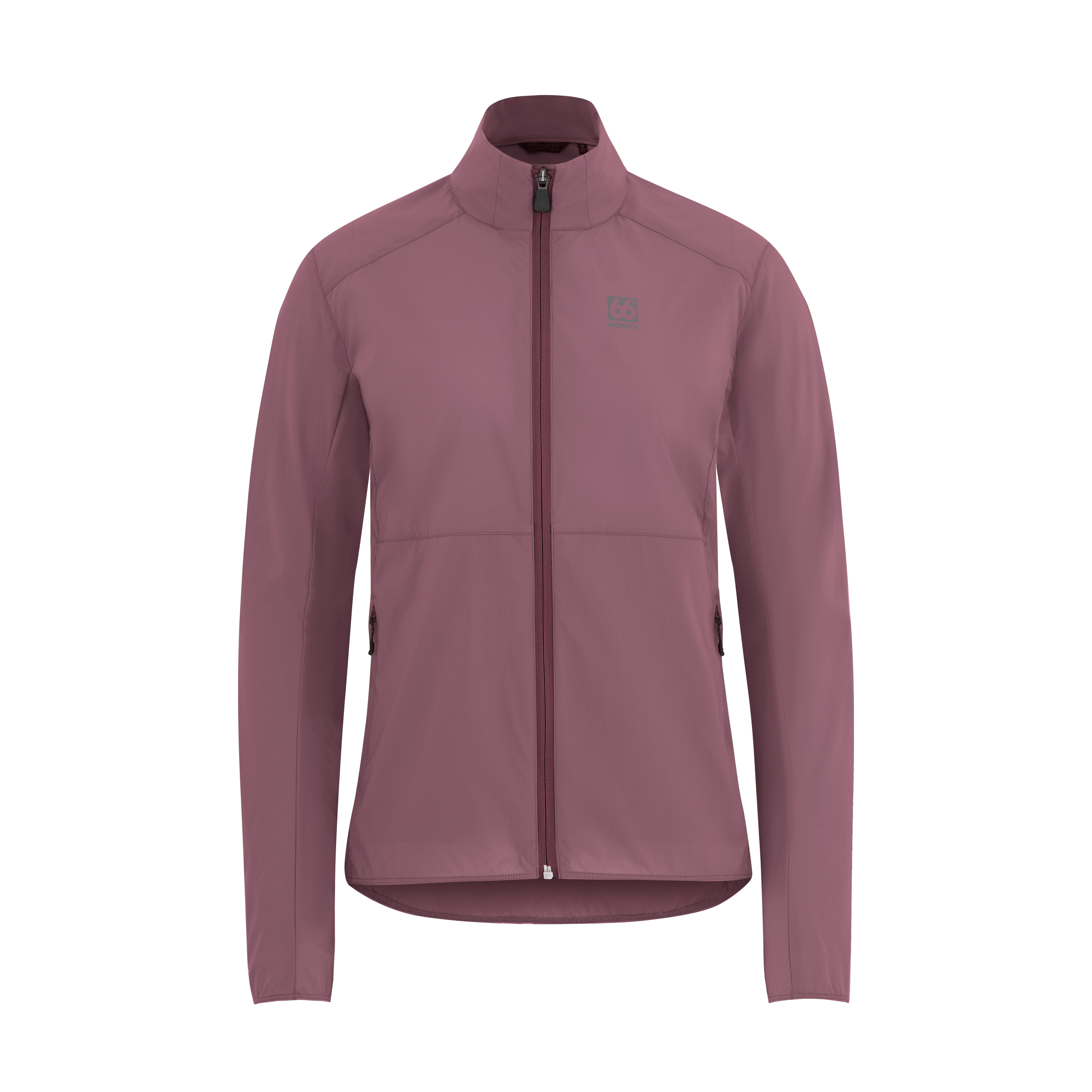 66 North Women's Kársnes Jackets & Coats In Burgundy