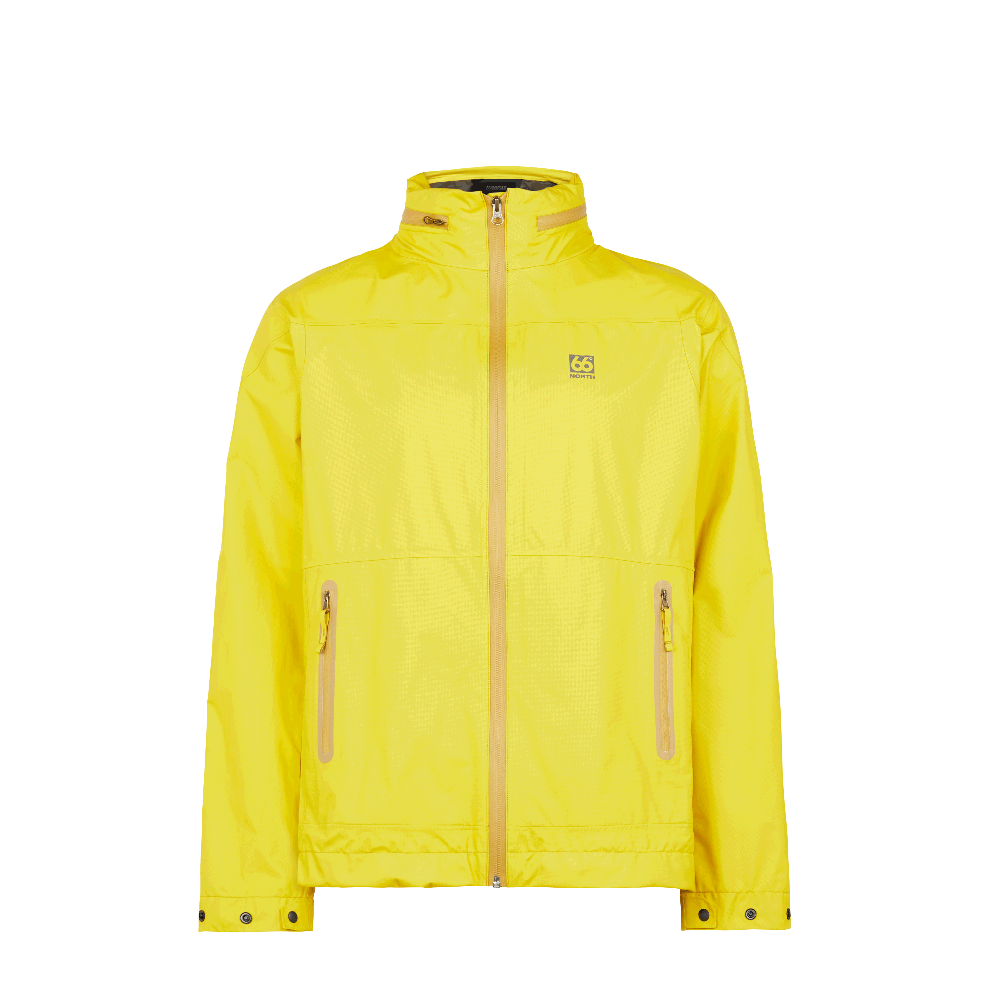 66 North Men's Keilir Jackets & Coats In Yellow