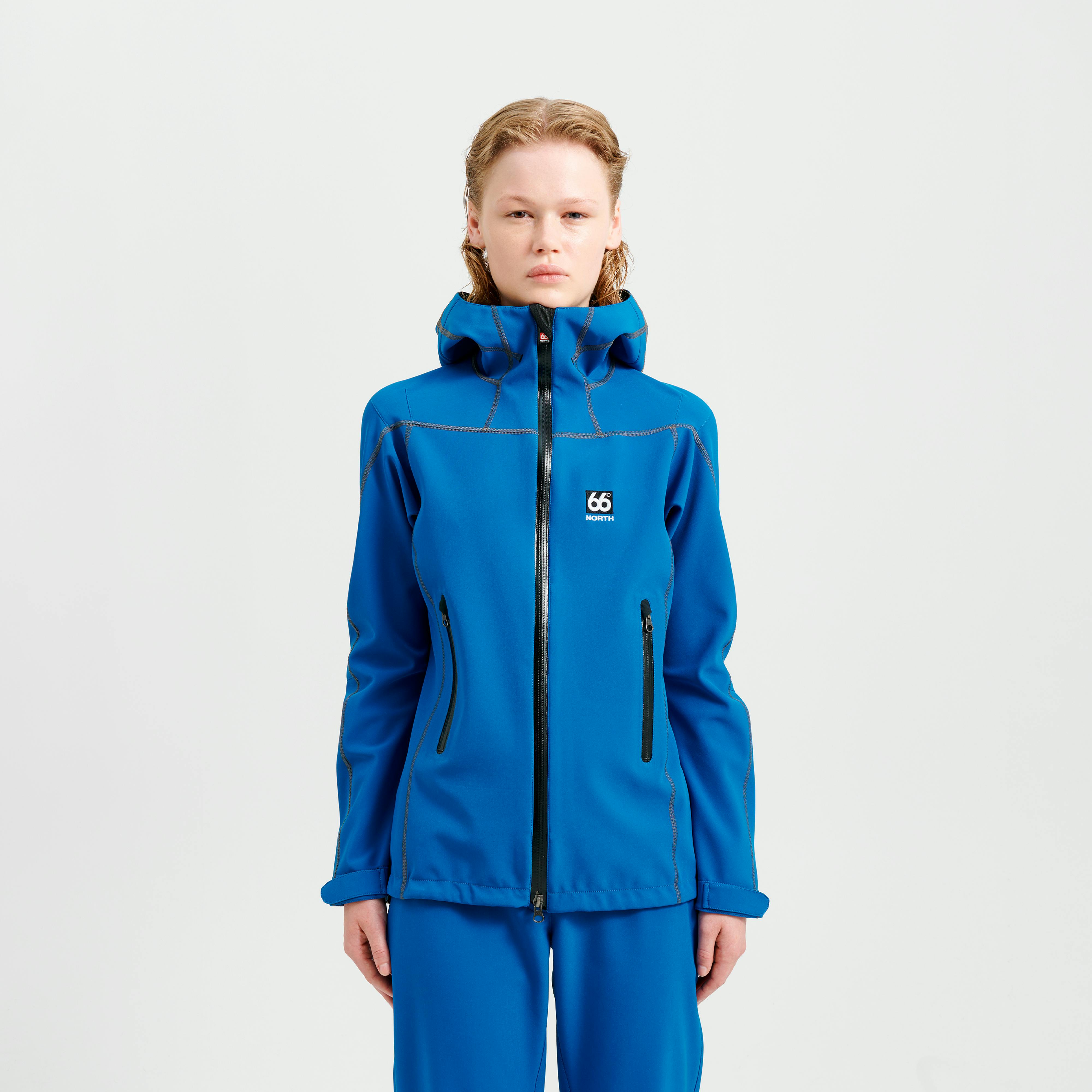 66 North Women's Vatnajökull Jackets & Coats In Blue