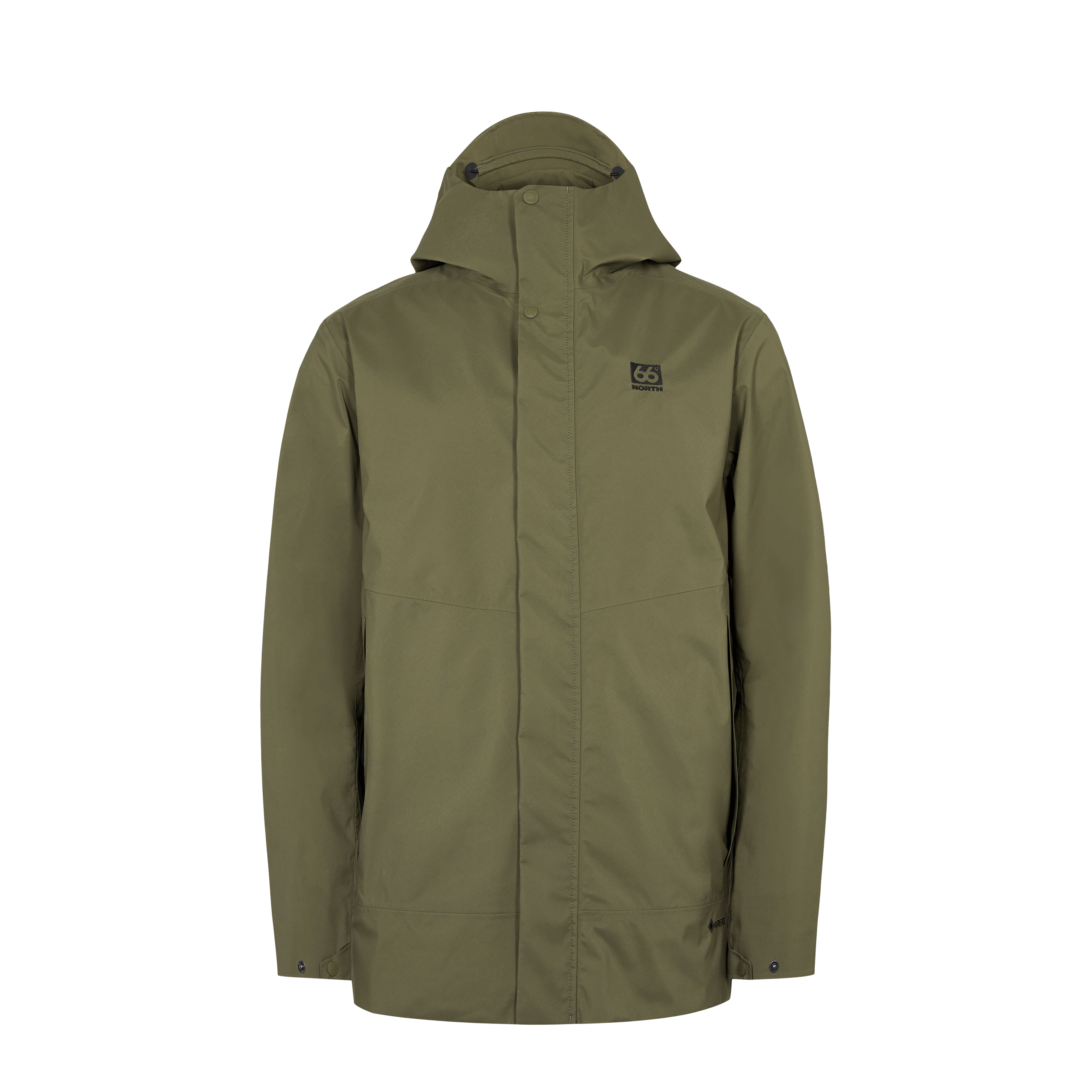 66 North Men's Viðey Jackets & Coats In Green