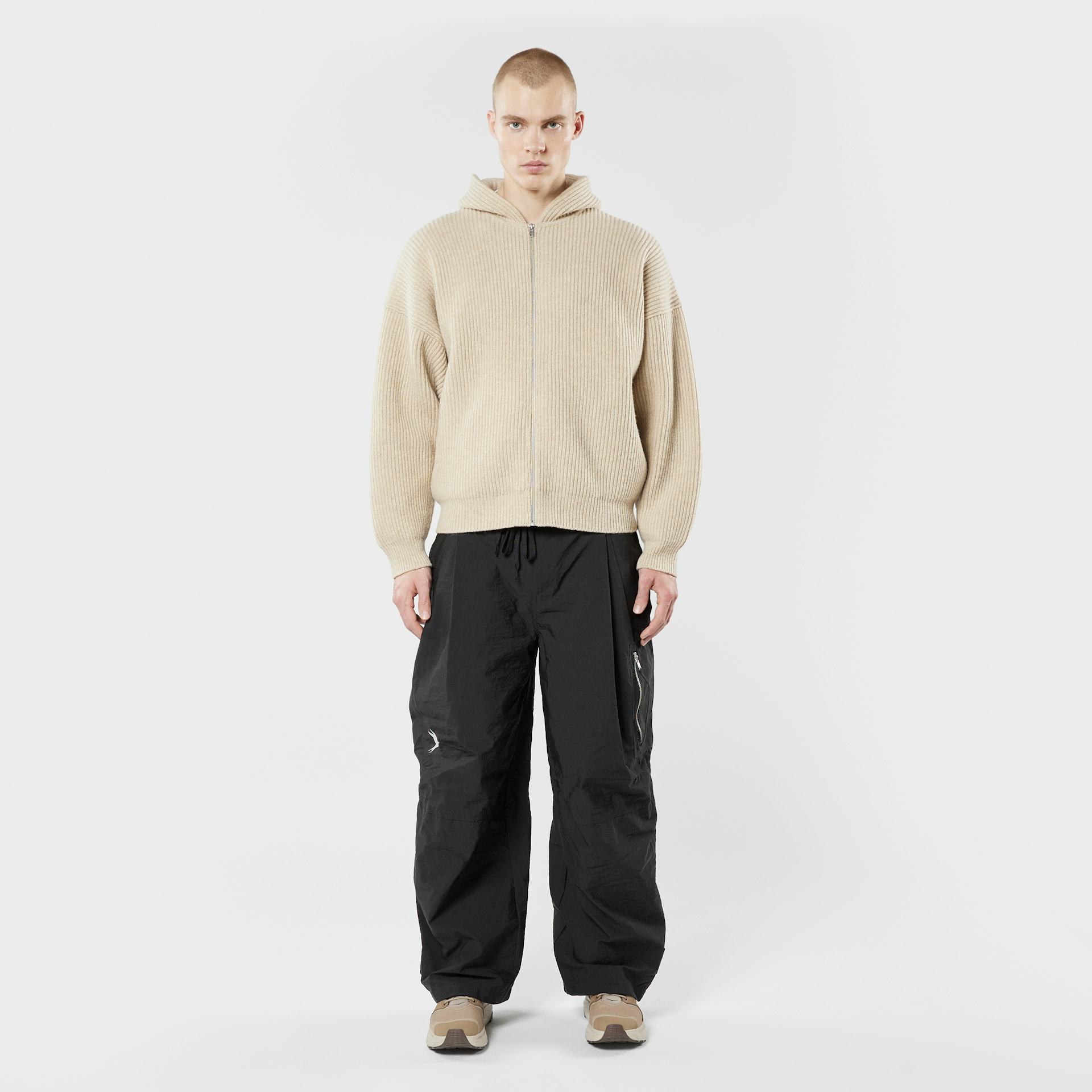 Vonarstraeti Zipped Hoodie