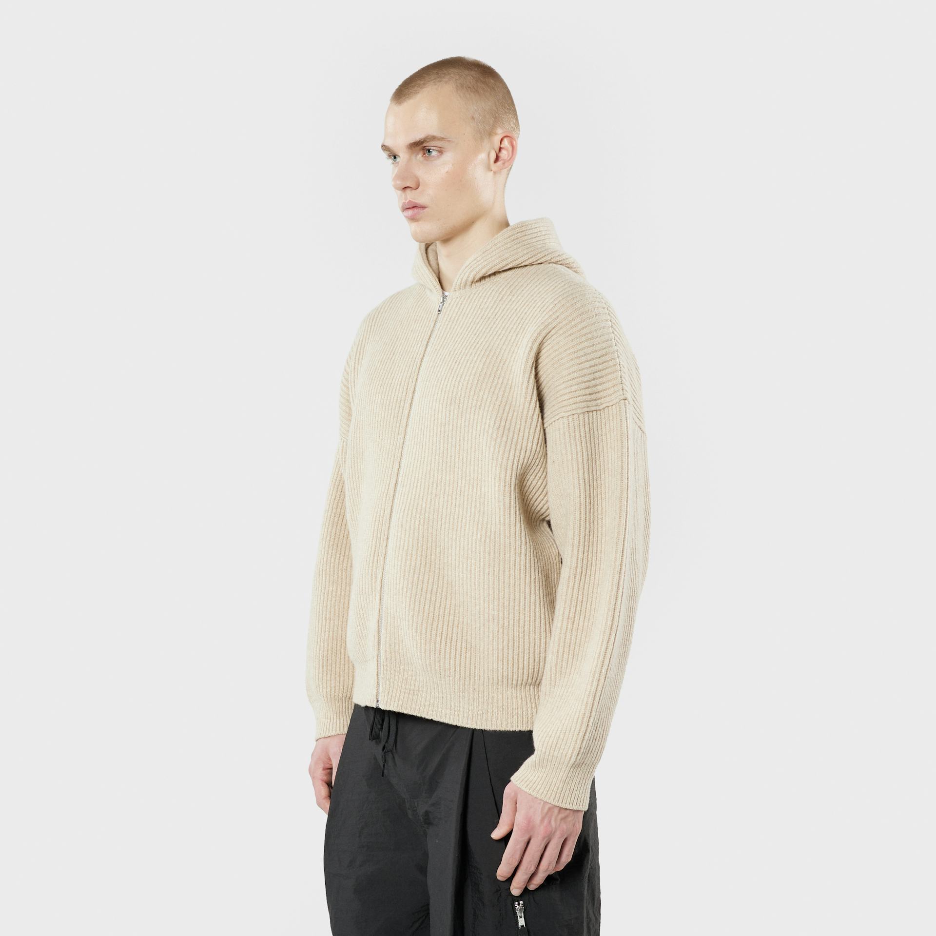 Vonarstraeti Zipped Hoodie