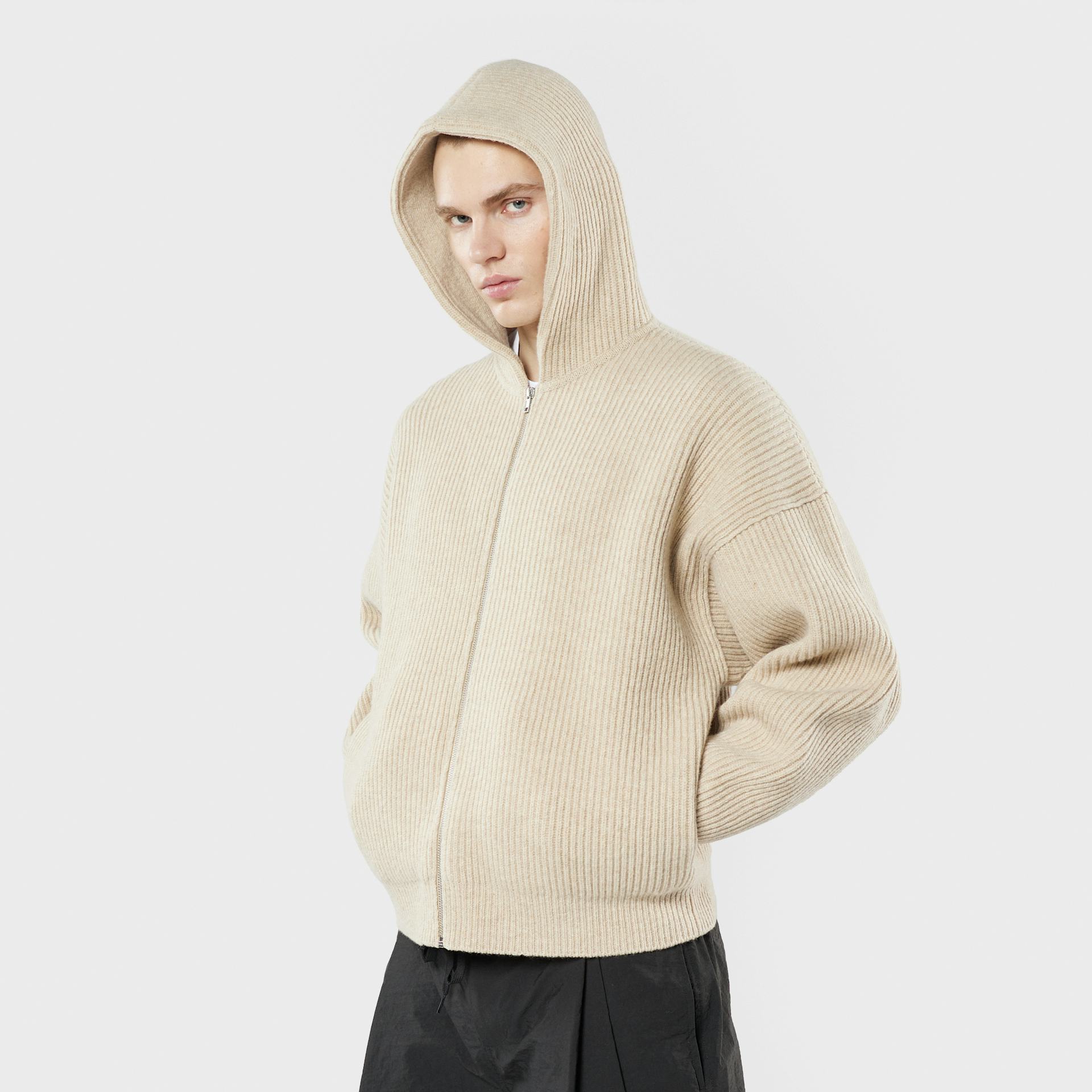Vonarstraeti Zipped Hoodie