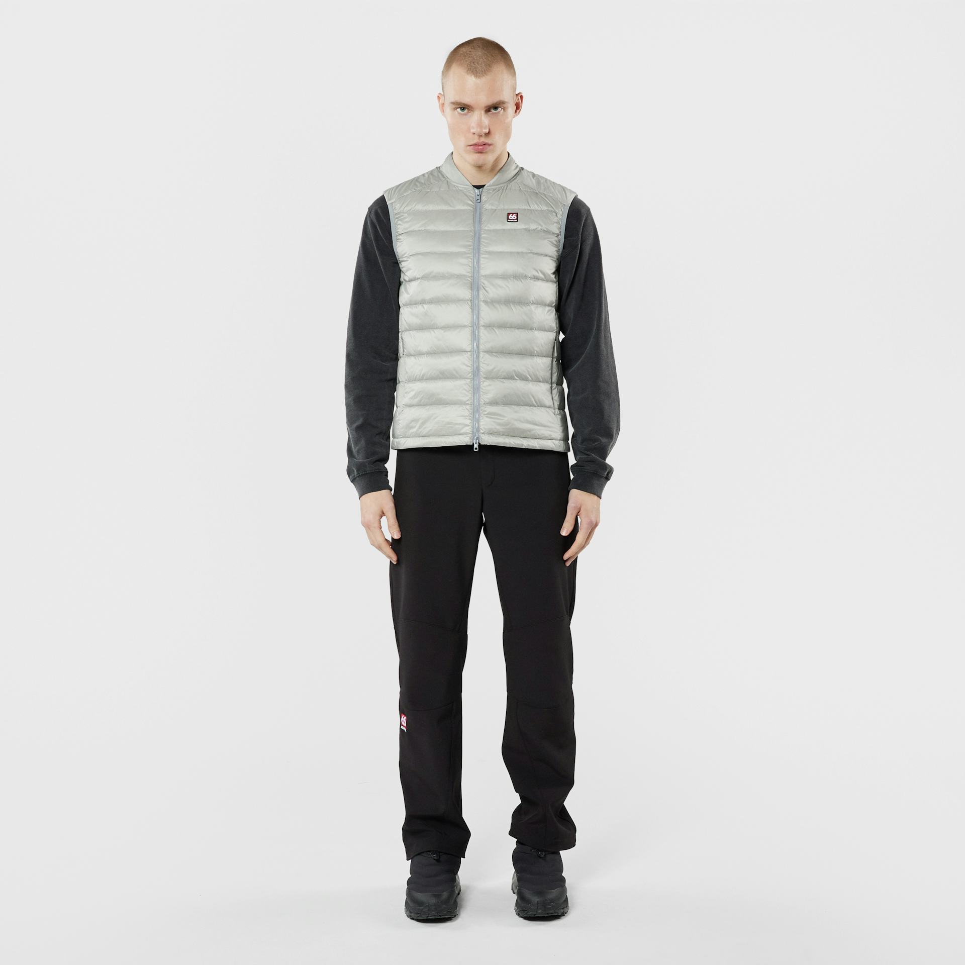 Men's Keilir Down Vest Grey Sky
