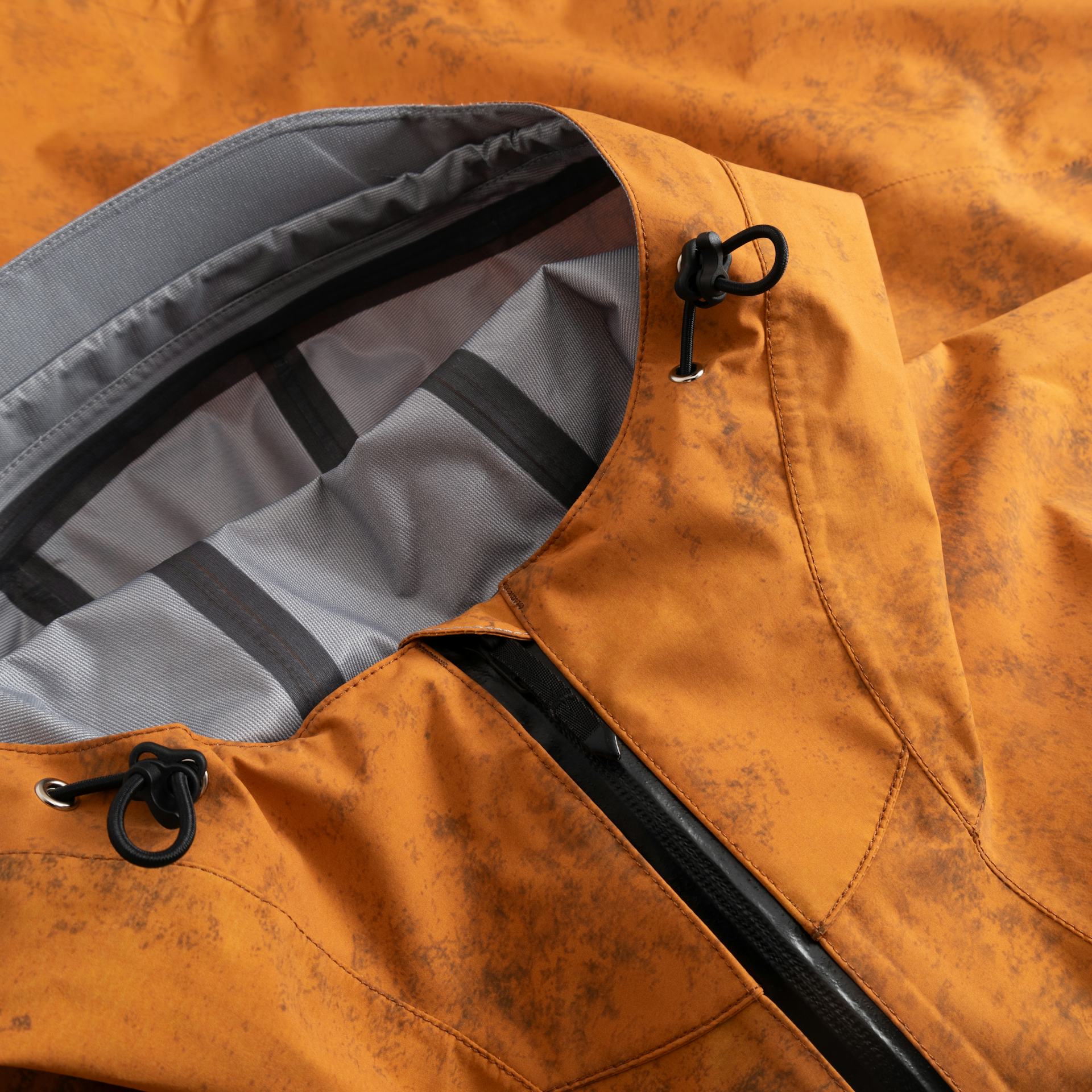 Dyngja Shell Jacket Fisherman Print